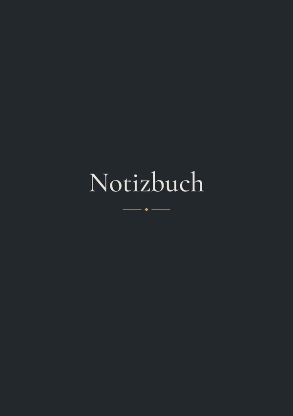 Meeting-Notizbuch in Anthrazit
